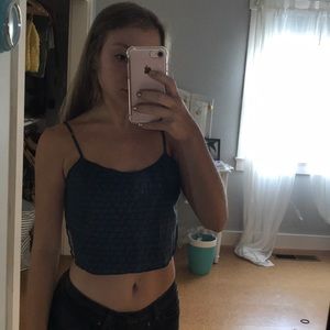 ‼️SOLD‼️NWOT UO Reversible Crop Top